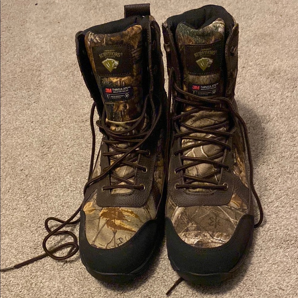 Men's Camouflage Boots